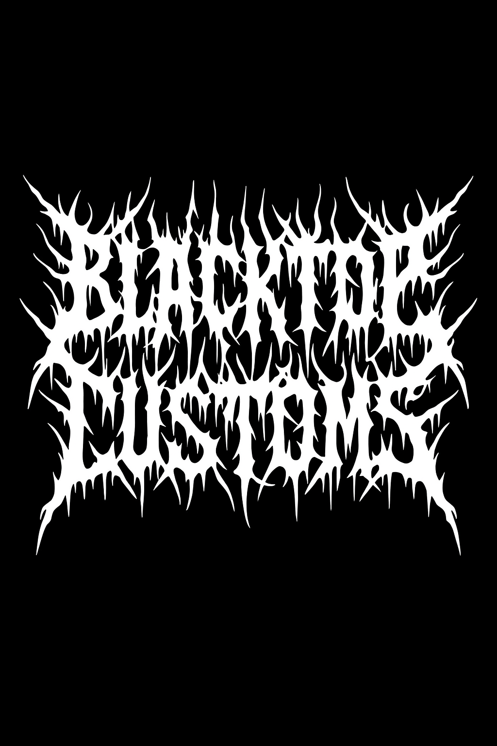 Blacktop customs stickers